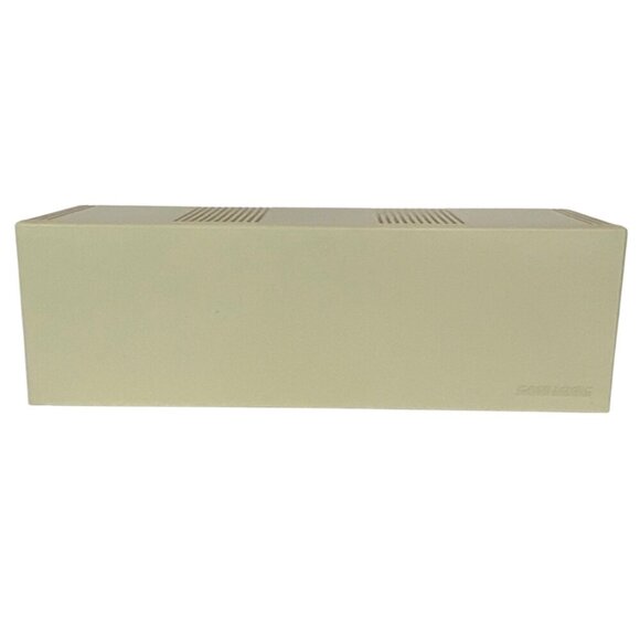 Vintage 1999 Case Logic 30 CD Storage Cabinet Rack Holder W Door Almond Plastic - Picture 2 of 7